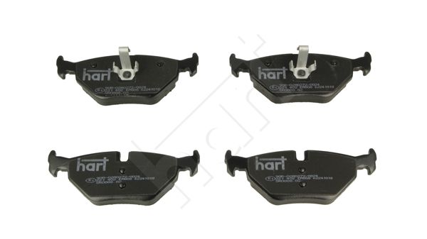 Zestaw klocków hamulcowych, hamulce tarczowe HART 221 402