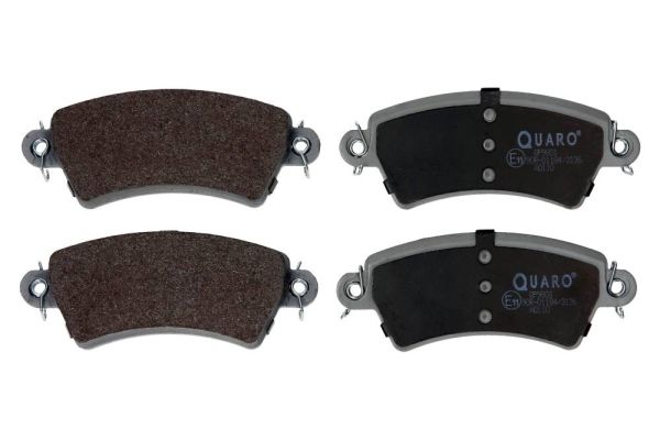 Sada brzdových platničiek kotúčovej brzdy QUARO QP9801