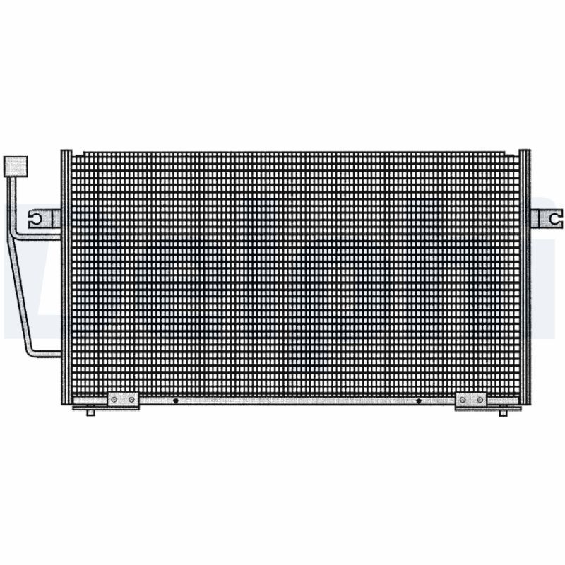 Kondenzátor klimatizácie DELPHI TSP0225204