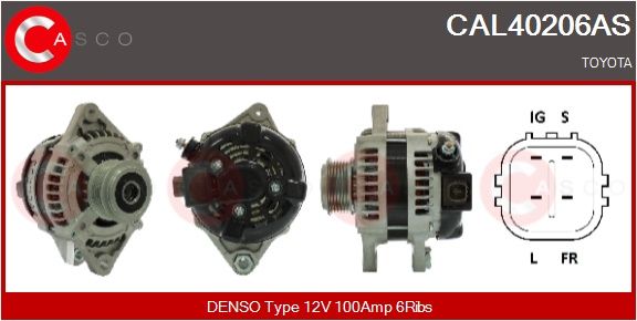 Levně generátor CASCO CAL40206AS