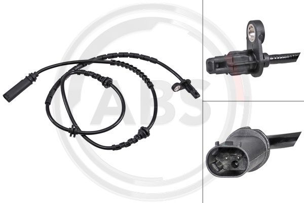 Czujnik, prędkość obrotowa koła A.B.S. 32329