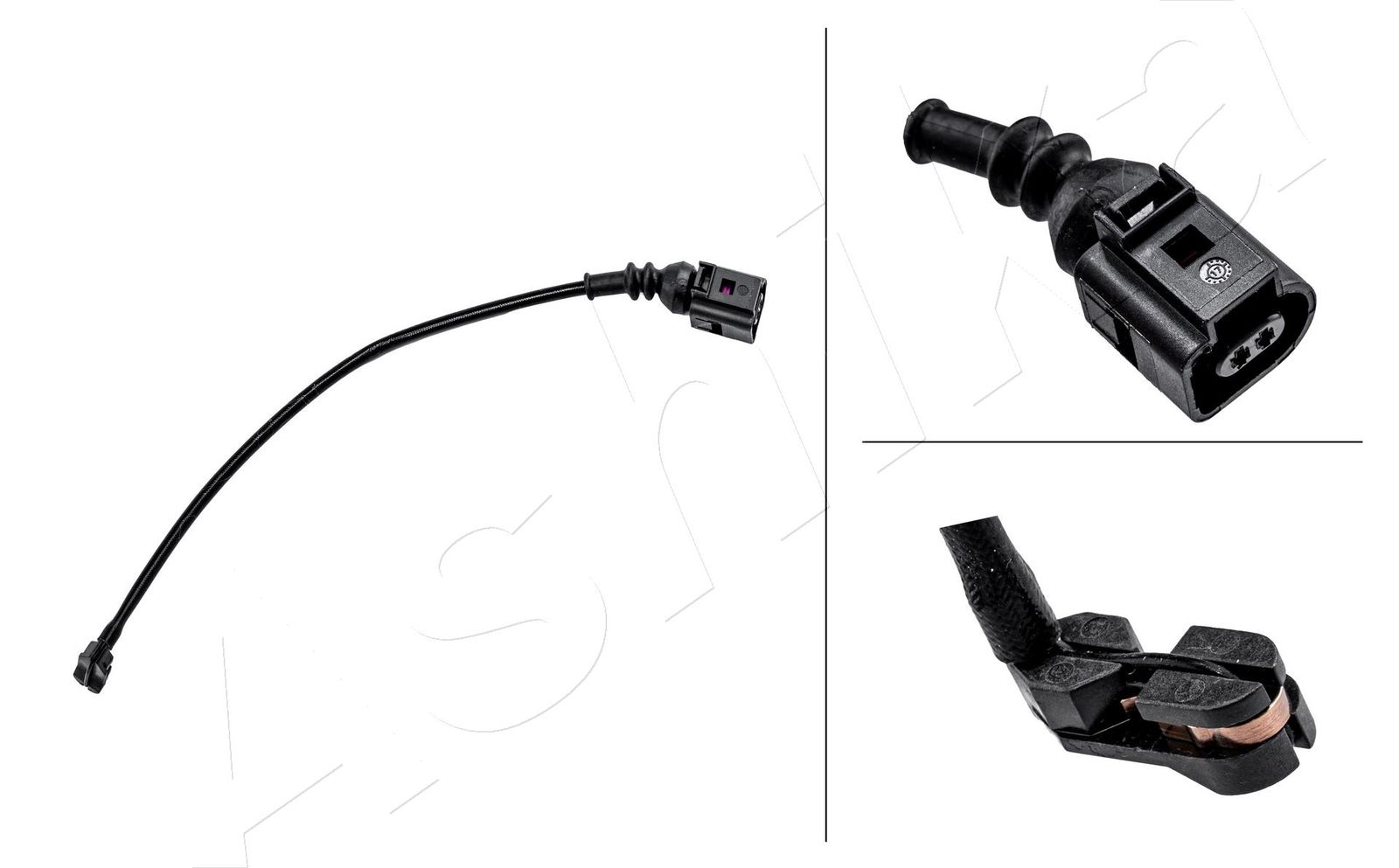 Styk ostrzegawczy, zużycie okładzin hamulcowych ASHIKA BPW-129