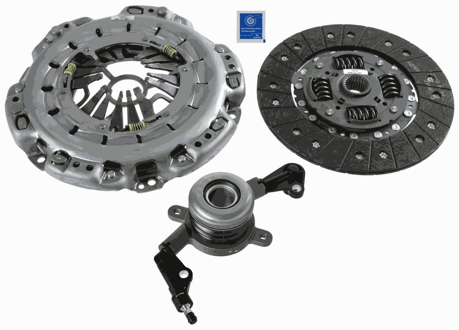 Zestaw sprzęgieł SACHS 3000 990 215