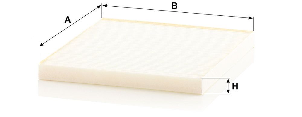 Levně Filtr, vzduch v interiéru MANN-FILTER CU 24 008