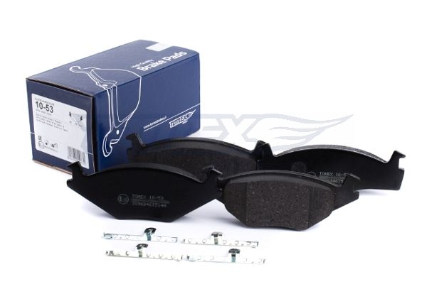 Levně Sada brzdových destiček, kotoučová brzda TOMEX Brakes 10-53