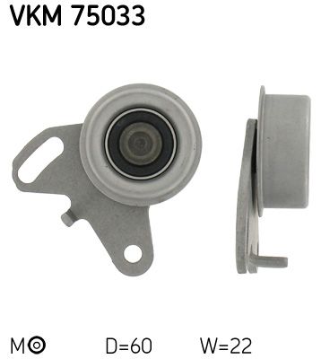 Napínacia kladka ozubeného remeňa SKF VKM 75033