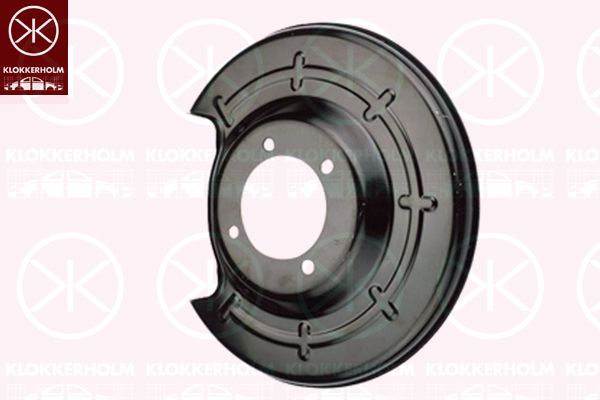 Panel rozbryzgiwujący, tarcza hamulcowa KLOKKERHOLM 5053878
