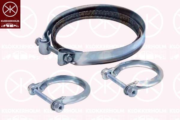 Zestaw montażowy, układ wydechowy KLOKKERHOLM 55088603