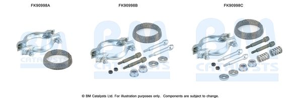 Zestaw montażowy, katalizator BM CATALYSTS FK90998