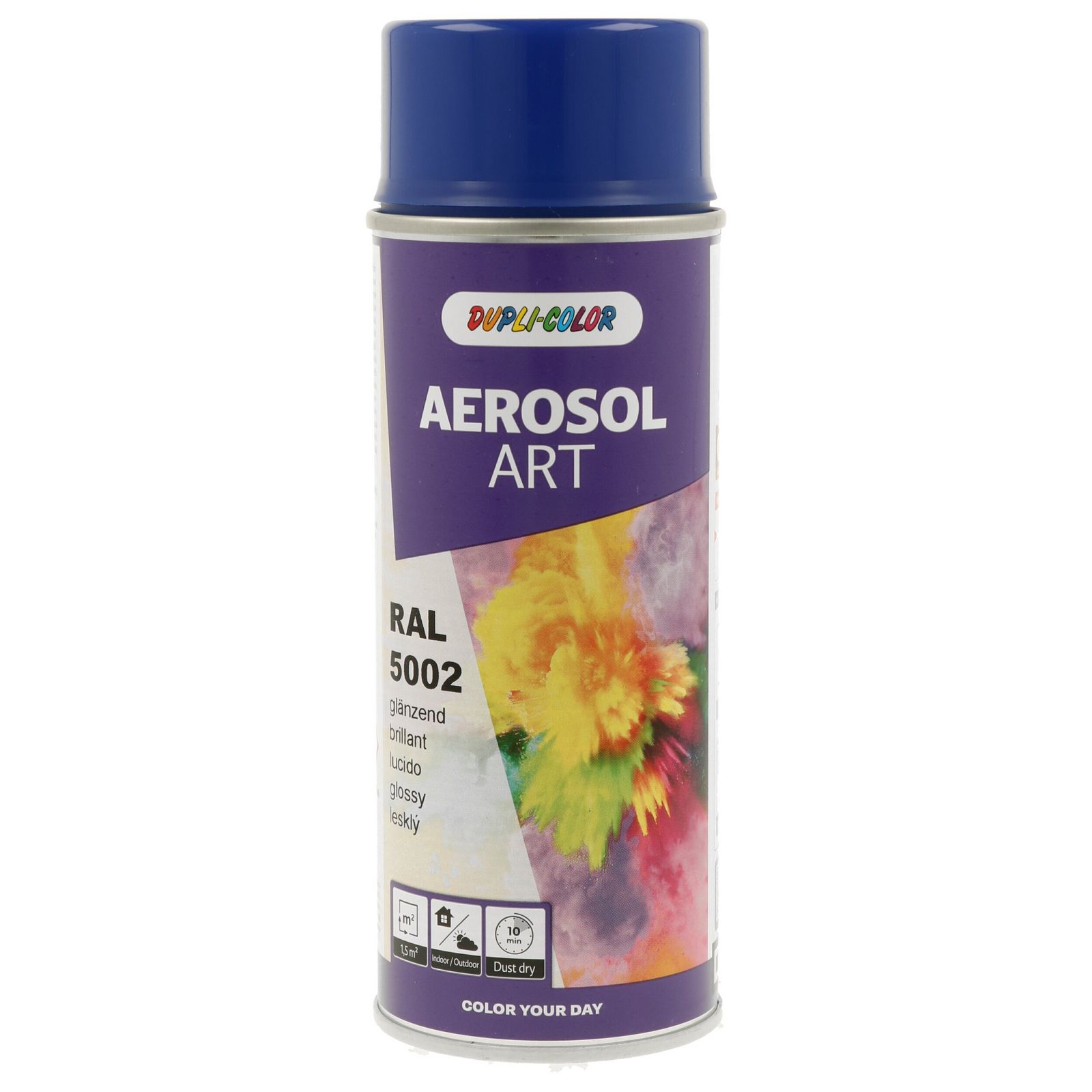 vopsea DUPLI COLOR AEROSOL ART RAL 5002 ultramarine blue gloss 400 ml 733000