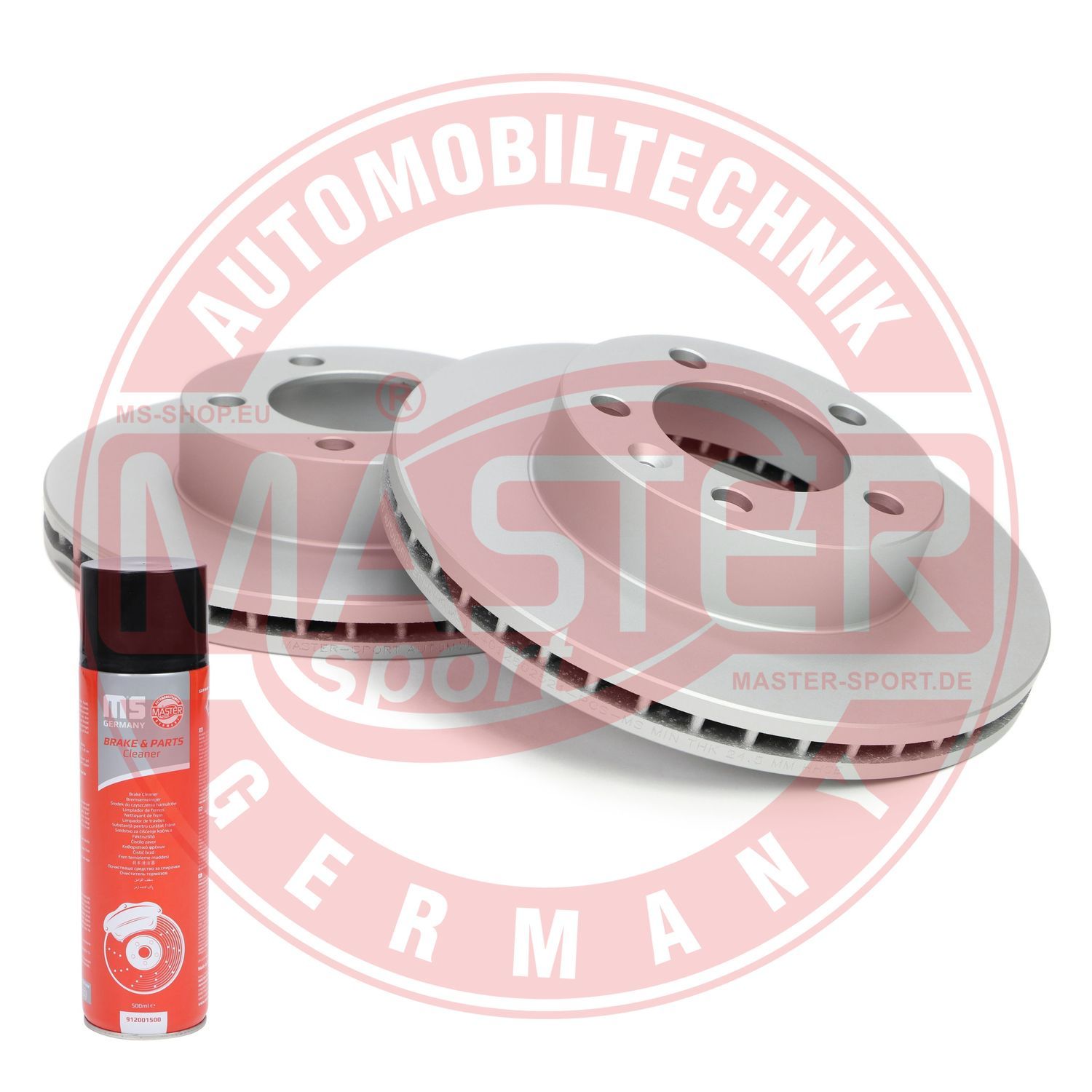 Tarcza hamulcowa MASTER-SPORT GERMANY 24012802521-SET-MSP