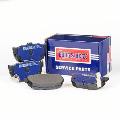 Zestaw klocków hamulcowych, hamulce tarczowe BORG & BECK BBP1527