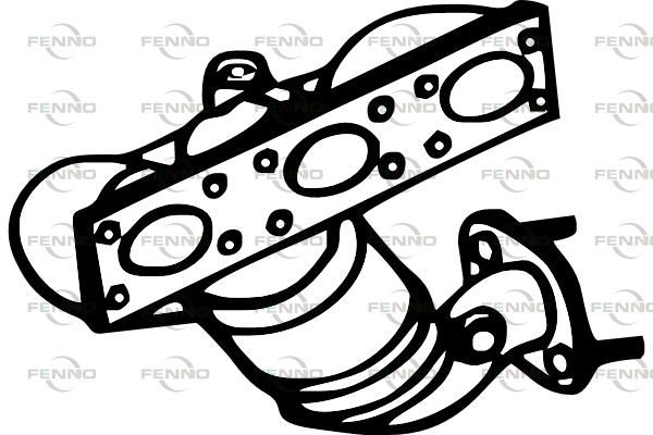 Katalizator FENNO P9751CAT