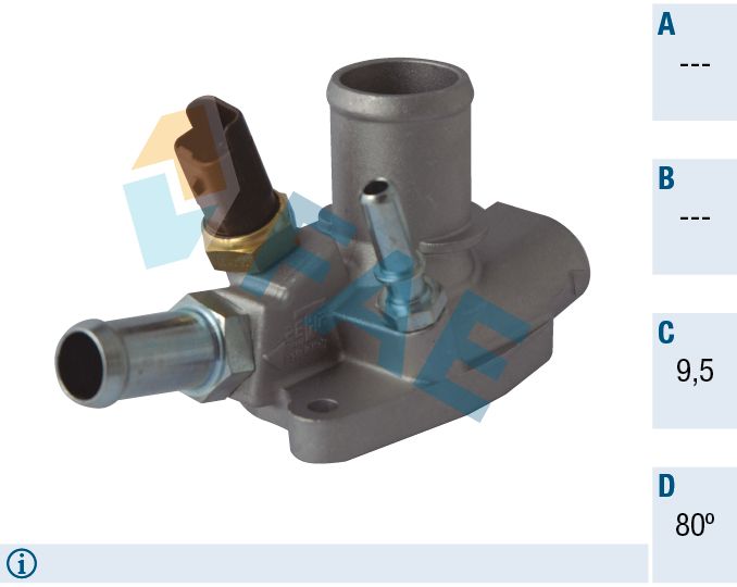 termostat,lichid racire FAE 5314580