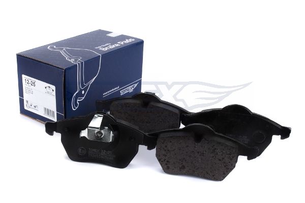 Levně Sada brzdových destiček, kotoučová brzda TOMEX Brakes 12-25