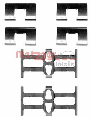 Set accesorii, placute frana METZGER 109-1118