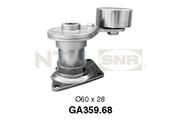 Rolka napinacza, pasek klinowy wielorowkowy SNR GA359.68