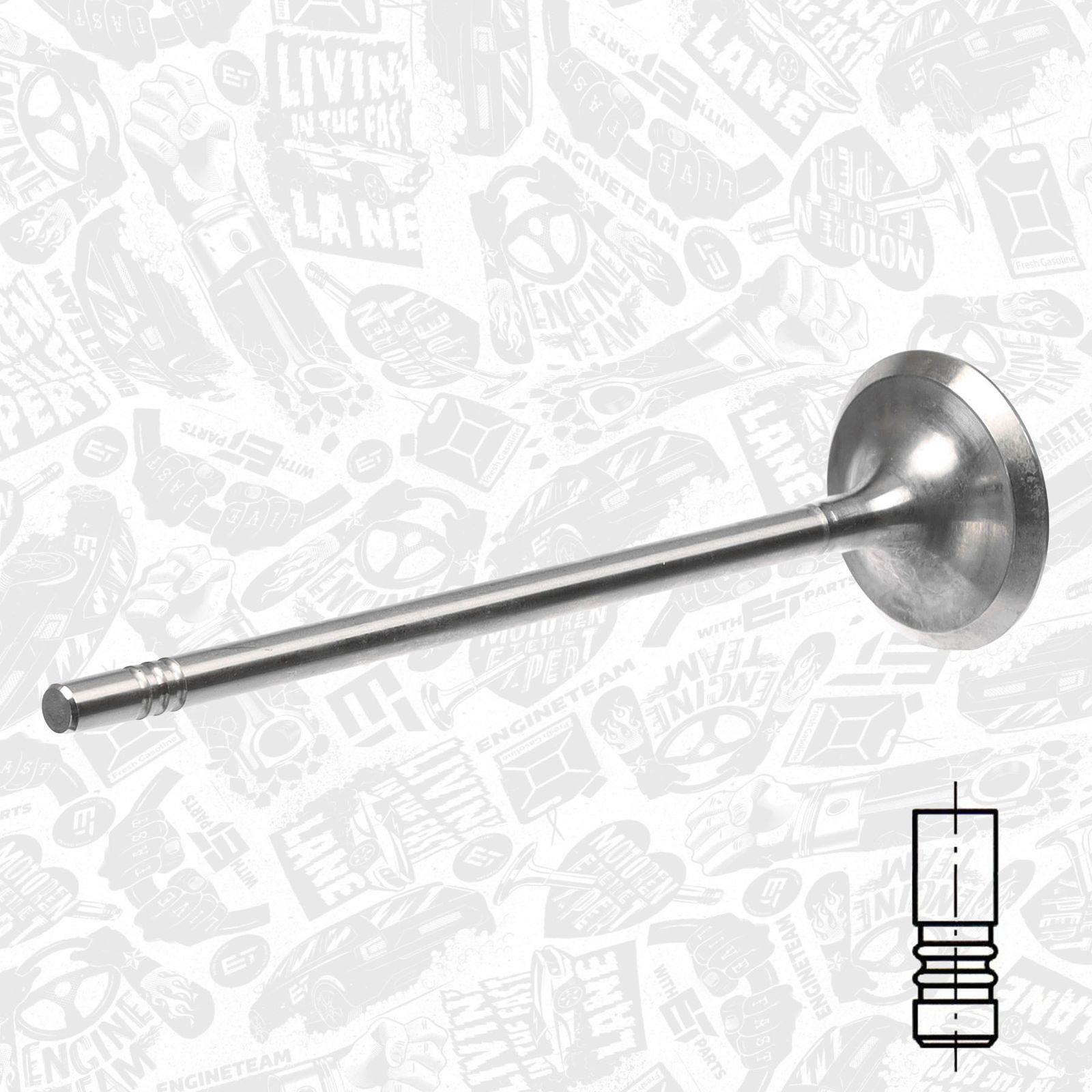 Supapa admisie ET ENGINETEAM VI0156