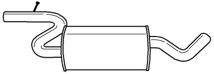 Tłumik środkowy SIGAM 60494