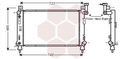 Radiateur, refroidissement du moteur