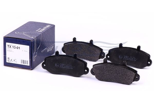 Levně Sada brzdových destiček, kotoučová brzda TOMEX Brakes 13-01