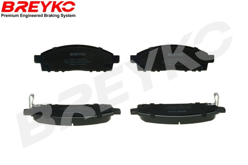 Zestaw klocków hamulcowych, hamulce tarczowe DAVID VASCO Q3435