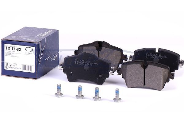 Levně Sada brzdových destiček, kotoučová brzda TOMEX Brakes 17-82
