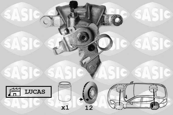 Zacisk hamulca SASIC 6500044