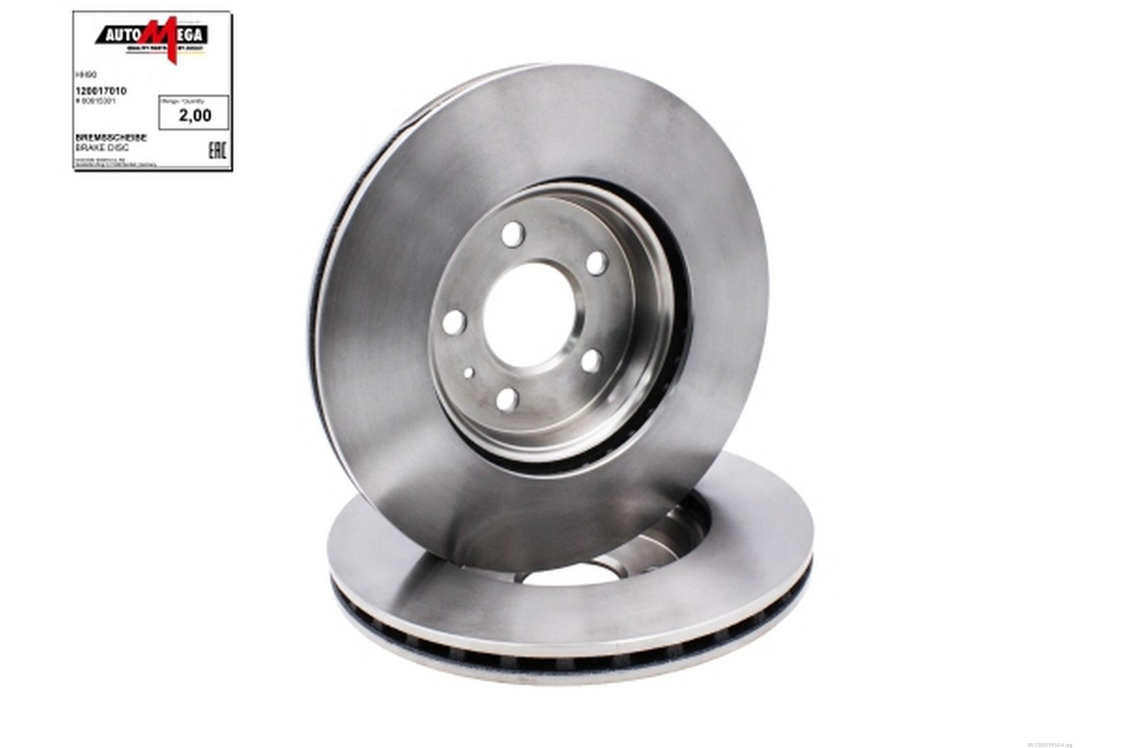 Disc frana AUTOMEGA 120017010