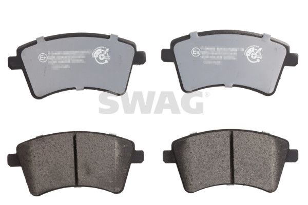 Levně Sada brzdových destiček, kotoučová brzda SWAG 60 11 6184
