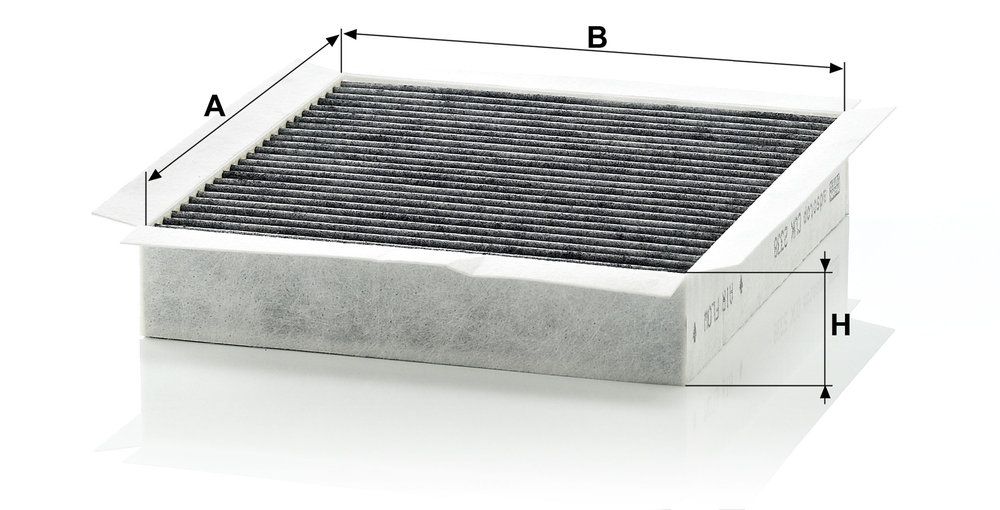 Levně Filtr, vzduch v interiéru MANN-FILTER CUK 2338