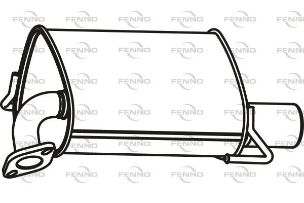 Tłumik końcowy FENNO P9041