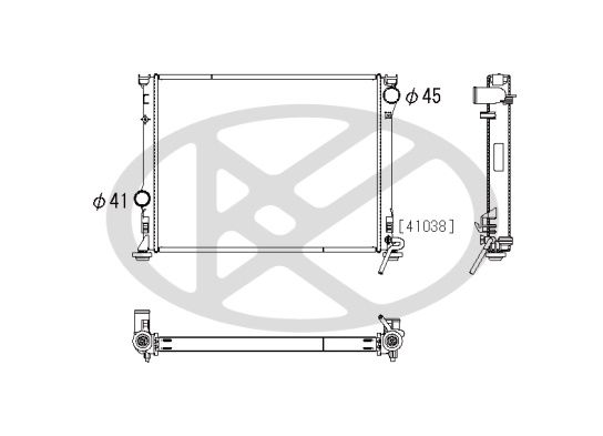 Radiator, racire motor KOYORAD PL332492