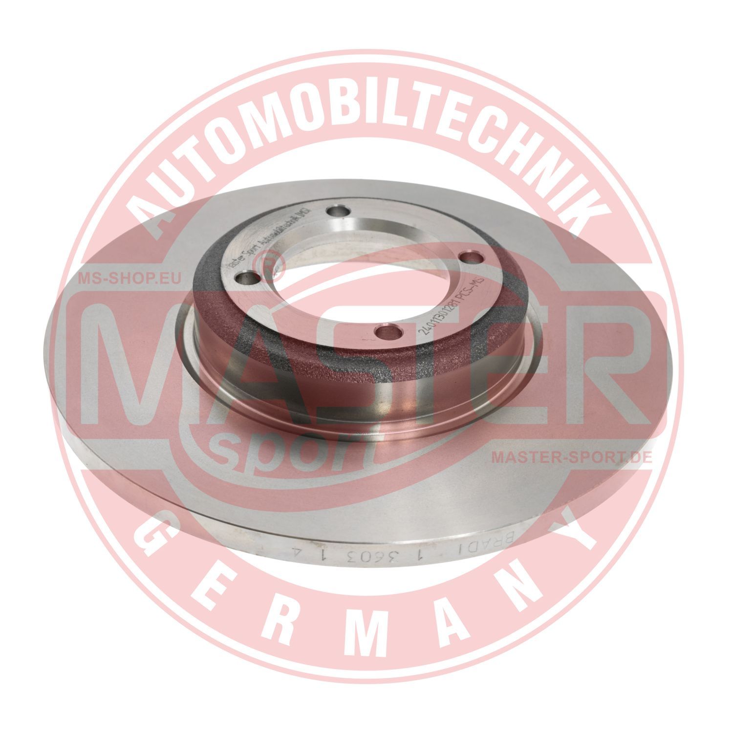 Tarcza hamulcowa MASTER-SPORT GERMANY 24011301281-PCS-MS