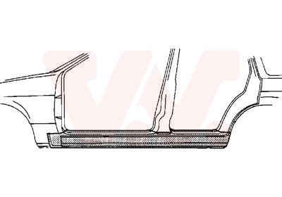 Nástupní panel VAN WEZEL 3314103