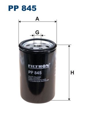 Filtr paliwa FILTRON PP 845