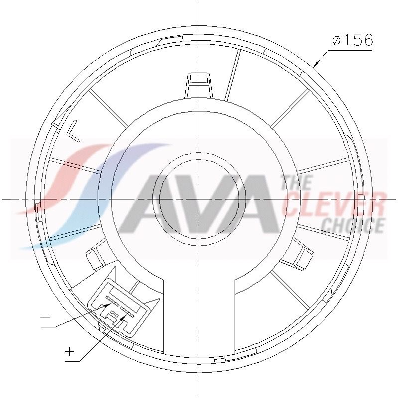 AVA - Heater Blower Motor