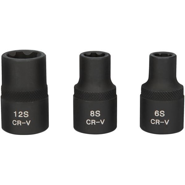 Set capete chei tubulare impact KS TOOLS 911.0895