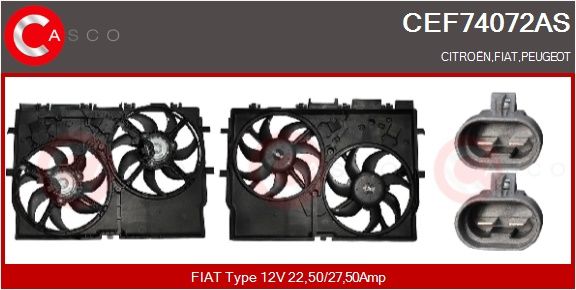 E-shop Elektromotor vetráka chladiča CASCO CEF74072AS