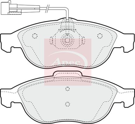 Apec - Front Brake Pad Set