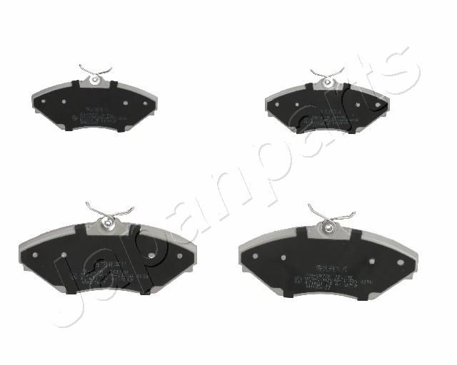 Zestaw klocków hamulcowych, hamulce tarczowe JAPANPARTS PA-007AF