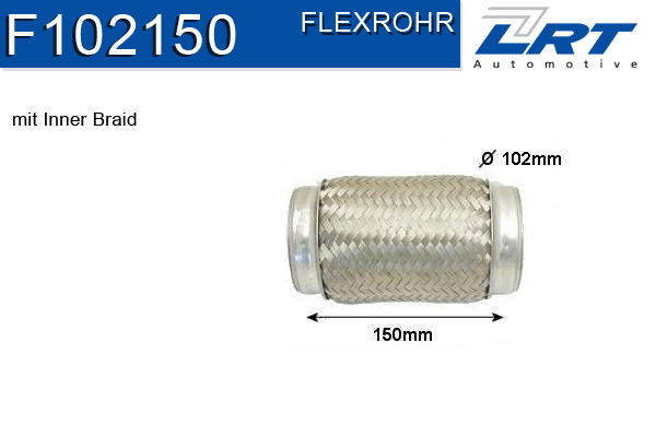 Teava flexibila, esapament LRT F102150