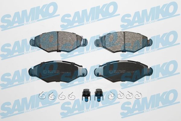 Sada brzdových destiček, kotoučová brzda SAMKO 5SP903