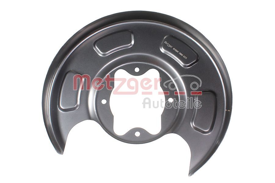 protectie stropire,disc frana METZGER 6115541