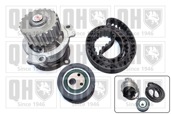 Pompa wodna + zestaw paska rozrządu QUINTON HAZELL QBPK8500