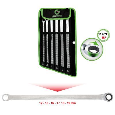 Set chei inelare cu clichet KS TOOLS 512.0205