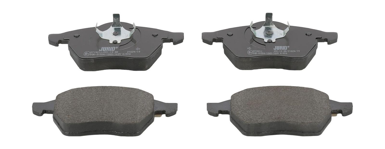 Комплект тормозных колодок, дисковый тормоз