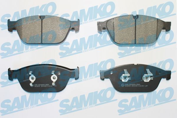 Sada brzdových destiček, kotoučová brzda SAMKO 5SP2140