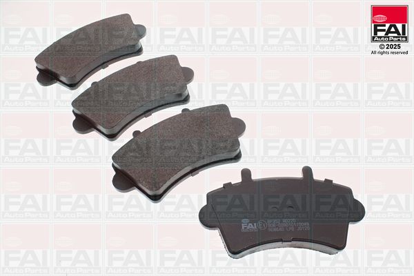 Zestaw klocków hamulcowych, hamulce tarczowe FAI AUTOPARTS BP352