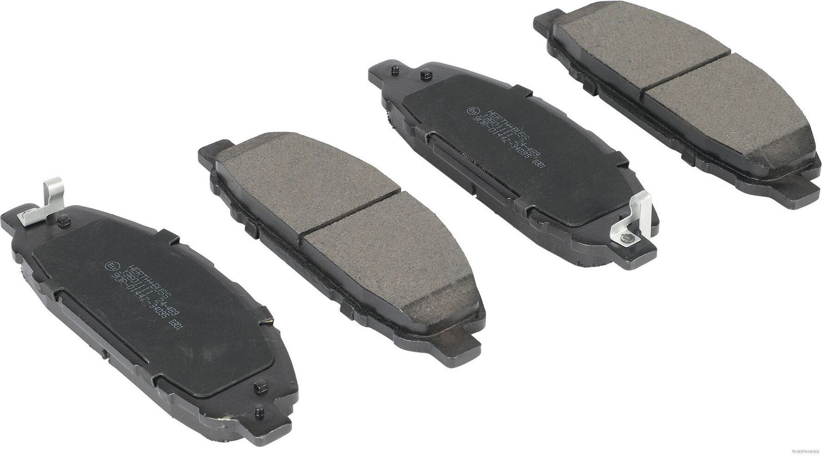 set placute frana,frana disc HERTH+BUSS JAKOPARTS J3601111